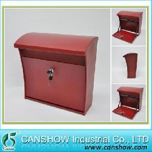 wall mount mbw 2015red mailbox plastic ejection letterbox injection produc
