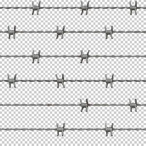 barbed wire