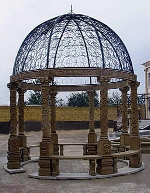 gazebo marble travertine sandstone