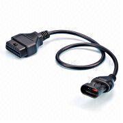 2 pins obd ii female fiat 16