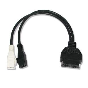 Obd-ii 16pin Female To Audio 2pin Cable