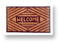 rubberized coir door mats