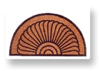 rubberized coir mats