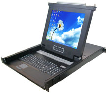 1u Rackmount Lcd Kvm Switch Kvm 15as