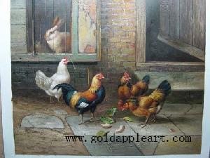 oil painting reproductions handmade animals canvas duplicating