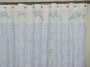 Shower Curtains-embroidered