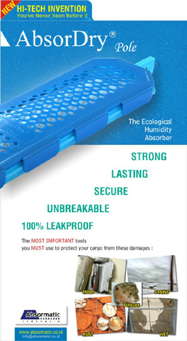 Absorb The Humidity Dry Your Cargo