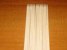 wooden skewers