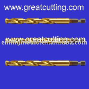 Hss Twist Drills With Hex Shank, Drill Bits, Cutting Bits