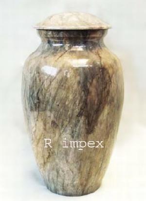 Onyx Marble Urns Aluminium