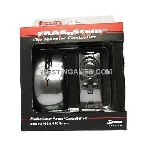 Fragnstein Wireless Laser Mouse And Wireless Controller Set For Ps3 / Pc