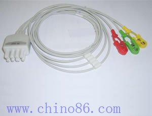 Nihon Kohden Br-903p Three Lead Ecg Leadwire