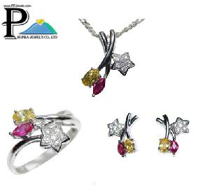 jewelry 925 sterling silver stone