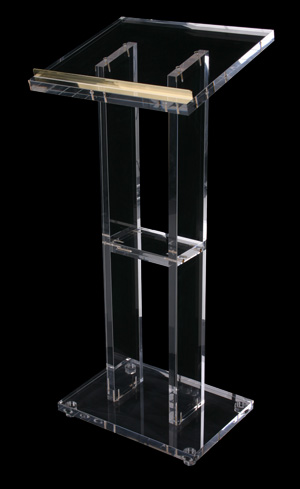 acrylic lectern j1012284