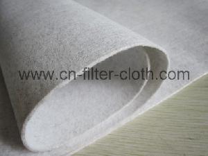 Polyester Anti-static Needle Punched Filter Felt Filter Cloth / Dust Collector Filte Bag