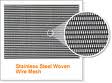 plain weave stainless steel woven wire mesh