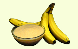 aseptic banana puree