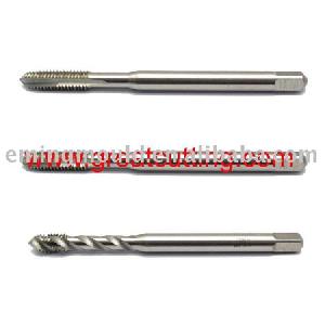 Machined Taps Din371 / 376, Hss Co5% Thread Cutting Tools