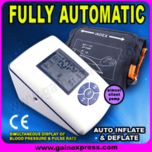 Digital Arm Blood Pressure Heartbeat Auto Monitor Pulse