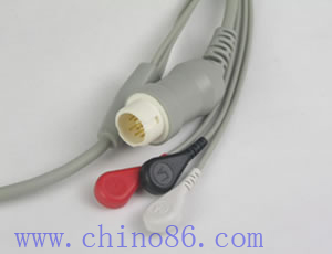 Hp-philips One Piece 3 Lead Ecg Cable Leadwire