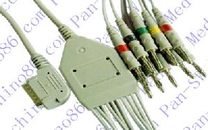 kanz 10 ekg cable iec aha banana 4 0