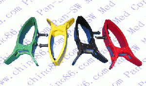 Pan-sw Reusable Limb Clamp Ecg Electrode With Four Colour