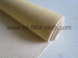 nomex ptfe membrane needle punched filter felt cloth