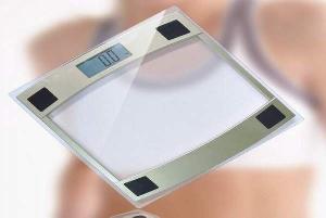 glass bathroom scale le 109