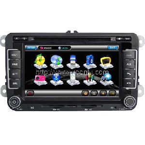 7 hd screen car dvd volkswagen built gps bt tv ipod fm rds