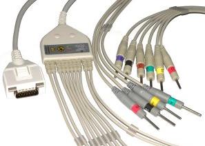 Fukuda Me Kp-500 Ecg Cable 10 Leads From Ronseda