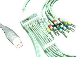 Nec Yy-1063 Ecg Cable 10 Leads From Ronseda