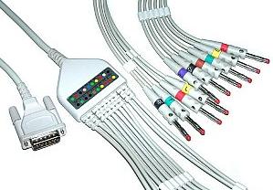 Philips M3703c Ecg Cable From Ronseda 10 Leads