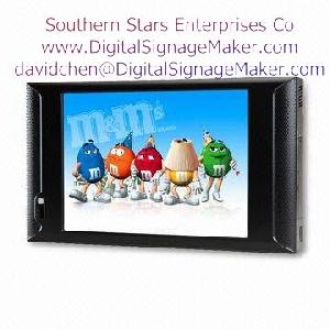 lcd usb display monitor store advertising player digital signage pos d