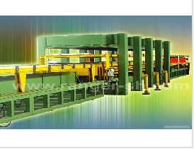 discontinuous pu sandwich panel line