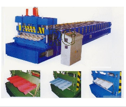 Glazed Tile Roll Forming Machine