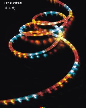 Multi-color 3 Wire Round Led Rope Lighting With Rohs Certified