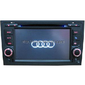 7 hd screen car dvd audi a4 built gps bt tv ipod fm rds bus