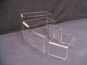 clear acrylic shoe riser