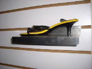 Metal Slatwall Shoe Display Shelf