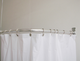 L-shaped Shower Curtain Rod