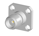 1 85mm straight female 4 hole flange accept pin