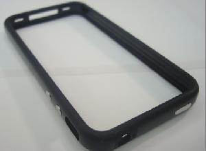 Iphone 4 Bumper Case-black