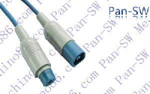 Hp Conector Macho Femail Spo2 Ext Cable, Cable Azul