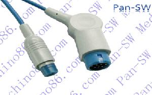 hp spo2 cable de extensin el azul