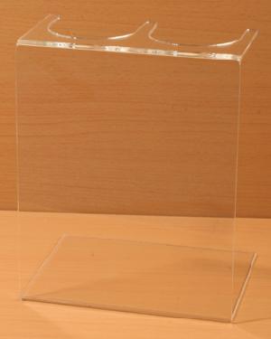 lucite boot holder