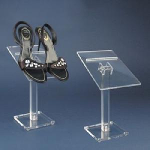 Acrylic Ladies Shoe Display Stand