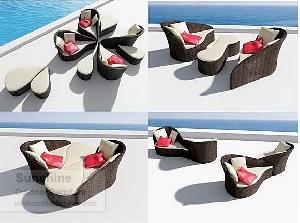 Synthetic Wicker Patio Furniture Synthetic Rattan Sofa Set Plastic Wicker Furniture Pe Rattan Sofa