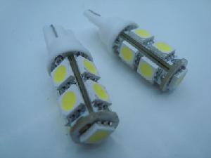 2x T10 158 194 W5w 9-smd White High Power Led Bulb New