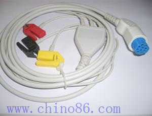 Artema S W Una Pieza De Tres Cable Ecg Plomo Con Cable Conductor