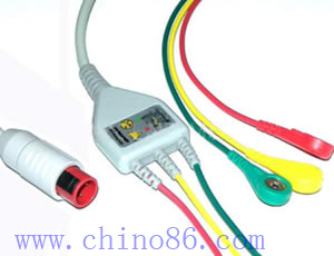 Bionet Un Cable De Ecg Tres Piezas Plomo Y Cable Conductor